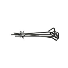 Set Ground Anchors – 4 Pack Metal for Stability & Safety Black Swing Four