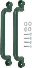 SWING SET STUFF 13″ PLAYGROUND HANDLES GREEN (PAIR) backyard child park fun 0008