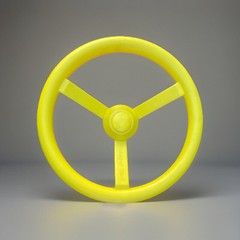 NEW Gorilla Playsets Swing Set Play Yellow Steering Wheel