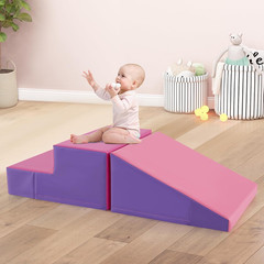 Climbing Toys for Toddlers, Indoor Baby Foam Climbing Blocks Soft Play Set with