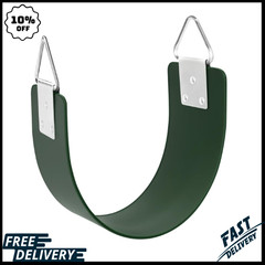 Swing Seat with Metal Triangle Ring 30.4 X 5.9 Inch, Heavy Duty Swing Set Replac