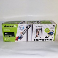 Playzone-fit Kidtrix Doorway Swing Kit for Kids Weight Limit 150 lbs Ages 3+