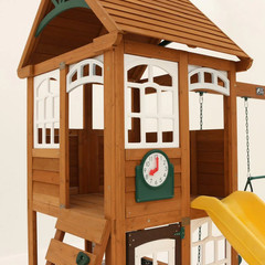 KidKraft McKinley Swing Set /wooden swing set playground outdoor