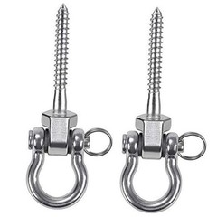 Heavy Duty Swing Hangers – Set of 2 ef of 2 pk With Bow Ring of 2 Pack