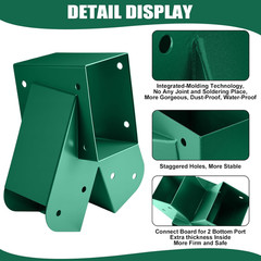 Heavy Duty a Frame Swing Set Bracket Kit Include 2 Brackets & 2 Swing Hangers wi