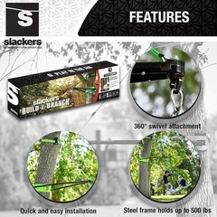 Treezone Build-a-Branch – Turn Any Tree Into The Perfect Swinging Tree -Open Box
