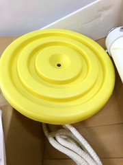 Spring Swings Disc Seat Complete with Bounce Adapter Swings that Bounce Ages 3-8