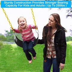 Swing Seat, 30.4 x 6 x 0.27 Inch Yard Swing for Boys and Girls & Adults with …