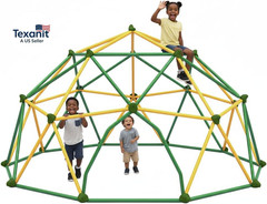 12 FT Climbing Dome for Kids 3-10, Outdoor Play Equipment Supporting 1000 Lbs, A