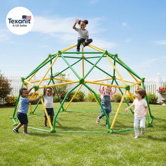 12 FT Climbing Dome for Kids 3-10, Outdoor Play Equipment Supporting 1000 Lbs, A