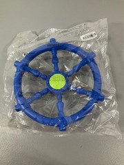 Backyard Discovery Premium Steering Wheel – Blue and Lime – NO HARDWARE