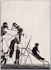 1970 Gym Dandy Vintage Toy Ad Small Children’s Playset Slide Swing Monkey Bars