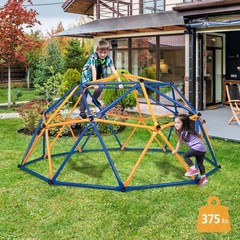 TOBBI Kids Jungle Gym Dome Metal Toddler Climbing Frame Sports Play Set for Gift