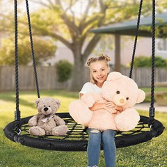 48” Spider Web Tree Net Swing PE Rope Large Size For Parks Playgrounds Backyard