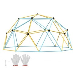 Uimoso Climbing Dome 12FT Geometric Dome Climber Jungle Gym for Kids 3-10 Years