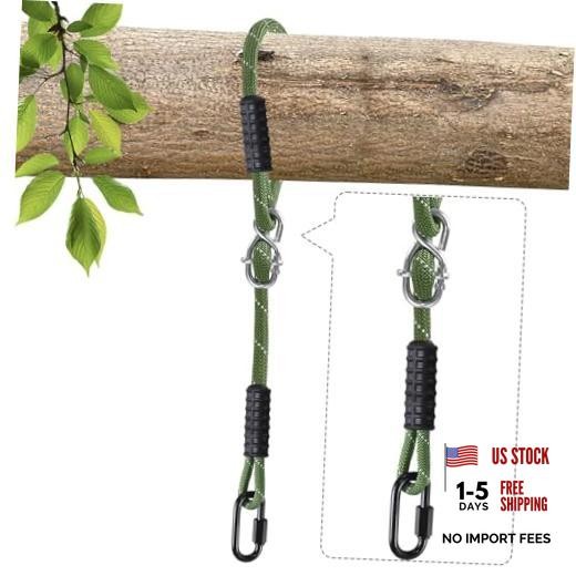 Heavy Duty Tree Swing Rope Adjustable Extendable, Hammock Tree 3.9Ft 1pack