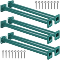 Set of 6 Monkey Bars Ladder Rungs Playground Sets for Backyards Steel Swing Set