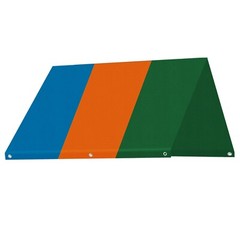 52″x94″ Multi-Color Replacement Tarp Canopy Wood Playset Roof Shade w Hardware