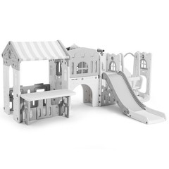 Kids Playground Slide and Swing Set Indoor Outdoor Toddler Playset Backyard Home