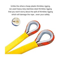 X XBEN Outdoor Climbing Rope 10M(32ft) 20M(64ft) 30M(96ft) 50M(160ft) 70M(230…