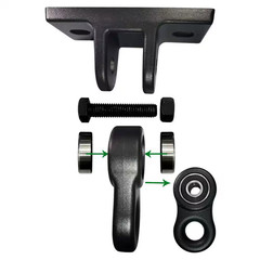 5000 Lb. Capacity Heavy Duty Swing Hangers with Screws Bolts for Playground Porc
