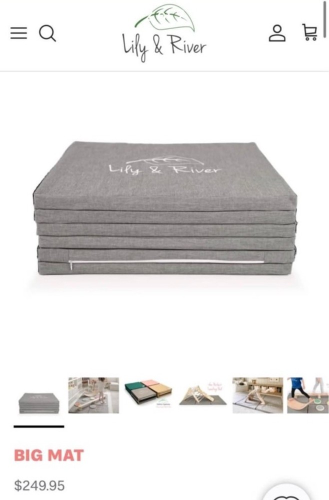 Brand New Lily and River Big Mat