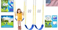Durable Anti-Slip Swing Seat Replacement Kit for Kids Playground