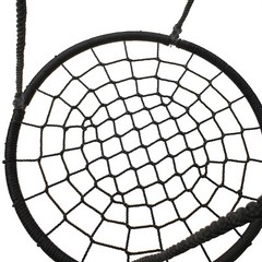 48″ Spider Web Swing Set Large Platform Net Adjustable Hanging Ropes for Kids