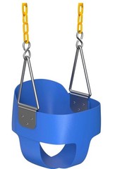NEW Jungle Gym KingdoToddler Swing – Heavy Duty, High Back Full Bucket Baby Seat