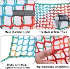Double Layer Playground Climbing Net – Treehouse Accessory