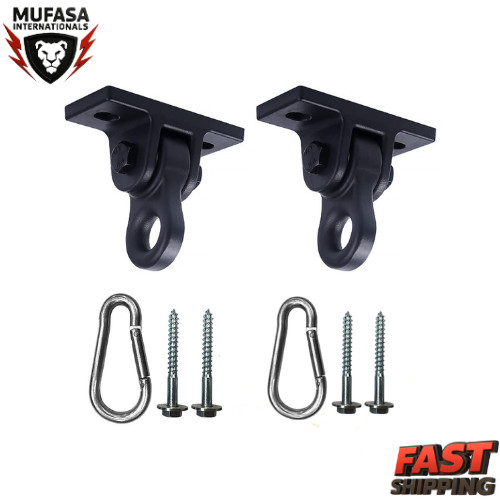 Heavy Duty Swing Hangers with Bolts | 5000lb Capacity | Indoor/Outdoor | 2Pack