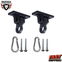 Heavy Duty Swing Hangers with Bolts | 5000lb Capacity | Indoor/Outdoor | 2Pack