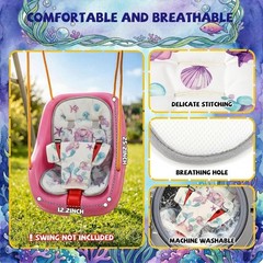 New Swing Seat Hanging Chair Outdoor Baby Toddler Kids Child Tree Play Children
