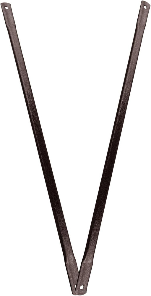 34.6″/88Cm Bronze Garden Swing Replacement Bars, Rectangular Metal Rods