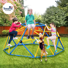 Climbing Dome, Upgraded 6FT Geometric Dome Climber with Climbing Grip for Kids I