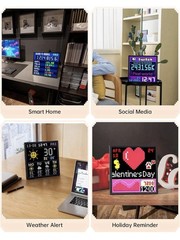 Pixoo-64 – Wifi Pixel Cloud Digital Frame with APP Control,64 X 64 LED Panel Dis
