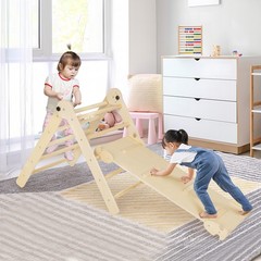 Foldable & Height-adjustable Triangle Set 3-in-1 Triangular Climbing Toys