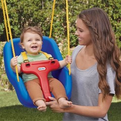 2-in-1 Snug 'n Secure Swing – Blue