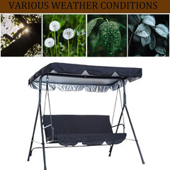 Swing Canopy Replacement Top, 3 Seat Outdoor Patio Swing Canopy Replacement Cove