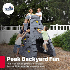 Skyward Summit for Kids, Climbing Wall Playset for Toddlers, Ages 4 –8 Years Old