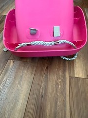 Little Tikes Swing 2-in-1 Snug and Secure Outdoor Baby Swing Magenta