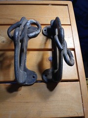 Vintage Cast Iron Swing Set Seat Playground Equipment