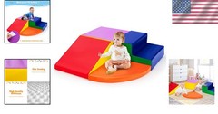 Interactive Soft Foam Play Set – Promotes Gross Motor Skills for Toddlers
