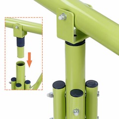 Kids Seesaw 360 Degree Spinning Outdoor Toy Play Set Heavy Duty Teeter Totter