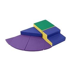 ECR4KIDS SOFTZONE JUNIOR ADVENTURER’S SUMMIT STEP CORNER CLIMBER ASSORTED