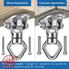 BeneLabel Silver 2 Holes Swing Hanger