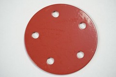 1x Space Dome Climber Replacement Red 5 Hole bracket – 4″ Half round NEW