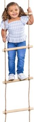 6 ft Kids Climbing Rope Ladder – DIY Swing Set Addition for Outdoor Fun
