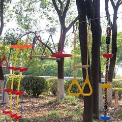 Ninja Steering Wheel for Kids Obstacle Course Backyard