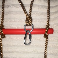 Climbing Rope Ladder Six Steps Outdoor Ladder for Kids Boys and Girls